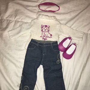 American Girl Sugar Sweater Outfit